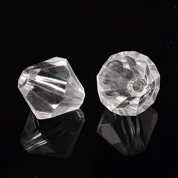 PandaHall Faceted Bicone Transparent Acrylic Beads, Dyed, Clear, 20mm, Hole: 3mm, about 160pcs/500g Acrylic Bicone Clear
PandaHall Faceted Bicone Transparent Acrylic Beads, Dyed, Clear, 20mm, Hole: 3mm, about 160pcs/500g Acrylic Bicone Clear