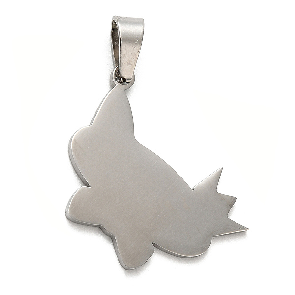 PandaHall 304 Stainless Steel Pendants, Stamping Blank Tag, Butterfly Charm, Stainless Steel Color, 27x27x1mm, Hole: 6.5x4mm 304 Stainless...
PandaHall 304 Stainless Steel Pendants, Stamping Blank Tag, Butterfly Charm, Stainless Steel Color, 27x27x1mm, Hole: 6.5x4mm 304 Stainless...