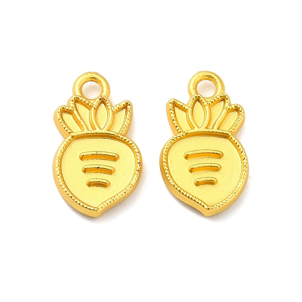 PandaHall Alloy Charms, Carrot, Matte Gold Color, 14x8x2mm, Hole: 1.5mm Alloy Carrot
PandaHall Alloy Charms, Carrot, Matte Gold Color, 14x8x2mm, Hole: 1.5mm Alloy Carrot