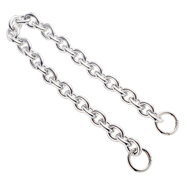 PandaHall Acrylic Shoulder Strap, for Bag Straps Replacement Accessories, Platinum, 59cm, Link: 26.5x22x5.5mm Acrylic 
PandaHall Acrylic Shoulder Strap, for Bag Straps Replacement Accessories, Platinum, 59cm, Link: 26.5x22x5.5mm Acrylic