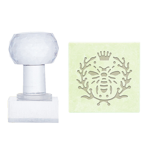PandaHall PH DIY Handmade Soap Stamp, Bee with Leaf Soap Embossing Stamp Chapter Mold Soap Chapter Natural Soap Stamp with Handle for DIY..., Clear
PandaHall PH DIY Handmade Soap Stamp, Bee with Leaf Soap Embossing Stamp Chapter Mold Soap Chapter Natural Soap Stamp with Handle for DIY..., Clear