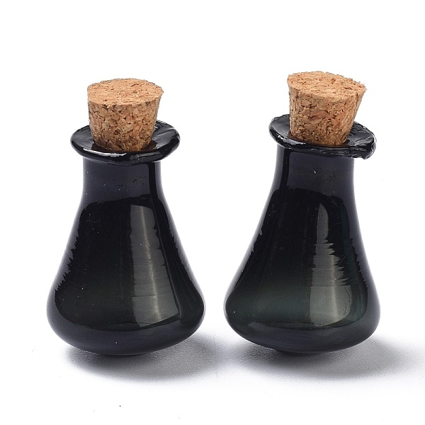 PandaHall Glass Cork Bottles, Glass Empty Wishing Bottles, DIY Vials for Home Decorations, Black, 17x27mm Glass Bottle Black
PandaHall Glass Cork Bottles, Glass Empty Wishing Bottles, DIY Vials for Home Decorations, Black, 17x27mm Glass Bottle Black