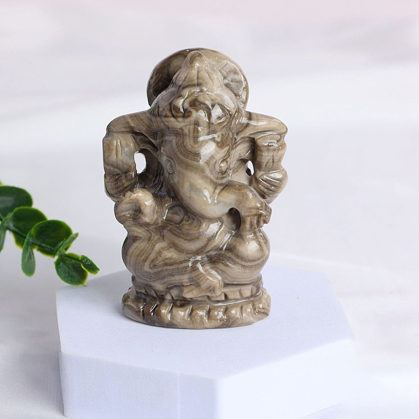 PandaHall Ganesha Natural Picasso Jasper Healing Figurines, Reiki Energy Stone Display Decorations, 70mm Picasso Jasper Others
PandaHall Ganesha Natural Picasso Jasper Healing Figurines, Reiki Energy Stone Display Decorations, 70mm Picasso Jasper Others