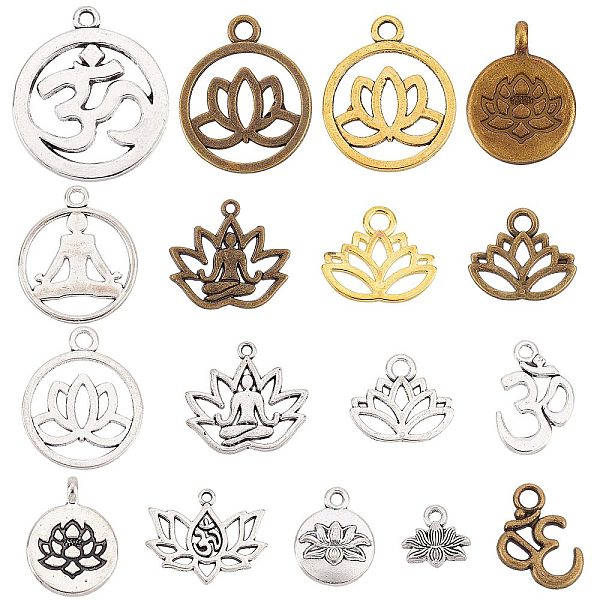 PandaHall SUNNYCLUE 1 Box 68Pcs Lotus Charms Yoga Charms Lotus Flower Charm Hollow OM Yoga Chakra Energy Charm Flat Round Charms for Jewelry...
PandaHall SUNNYCLUE 1 Box 68Pcs Lotus Charms Yoga Charms Lotus Flower Charm Hollow OM Yoga Chakra Energy Charm Flat Round Charms for Jewelry...