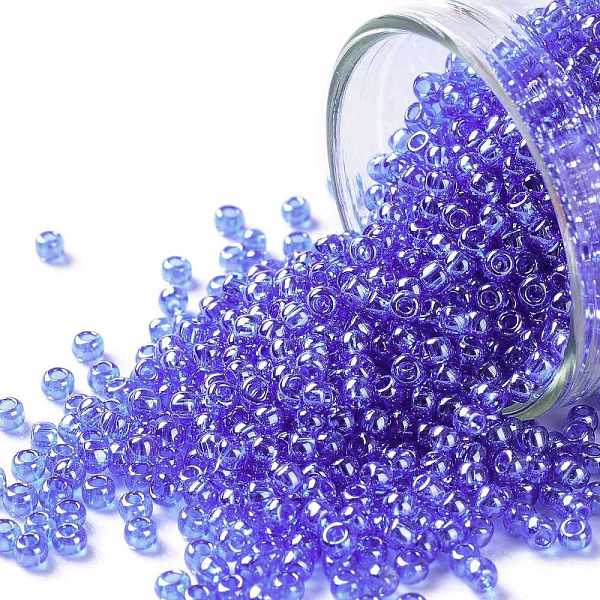 PandaHall TOHO Round Seed Beads, Japanese Seed Beads, (117) Transparent Luster Blue, 11/0, 2.2mm, Hole: 0.8mm, about 1110pcs/10g Glass Blue
PandaHall TOHO Round Seed Beads, Japanese Seed Beads, (117) Transparent Luster Blue, 11/0, 2.2mm, Hole: 0.8mm, about 1110pcs/10g Glass Blue