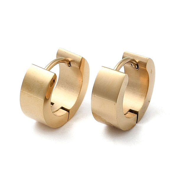PandaHall 304 Stainless Steel Hoop Earrings, Chunky Earrings for Women, Real 18K Gold Plated, 13x5x13.5mm 304 Stainless Steel Ring
PandaHall 304 Stainless Steel Hoop Earrings, Chunky Earrings for Women, Real 18K Gold Plated, 13x5x13.5mm 304 Stainless Steel Ring
