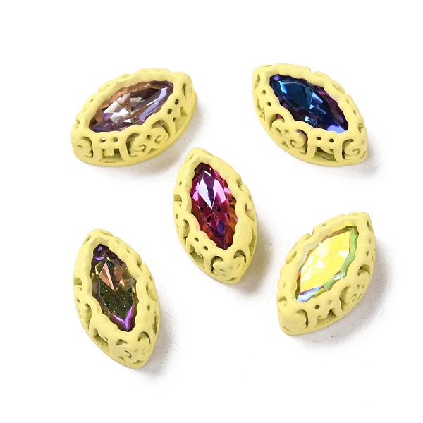 PandaHall Sew on Rhinestone, Glass Rhinestone, with Brass Findings, Garments Accessories, Horse Eye, Mixed Color, Yellow, 12.5x7.5x5mm, Hole...
PandaHall Sew on Rhinestone, Glass Rhinestone, with Brass Findings, Garments Accessories, Horse Eye, Mixed Color, Yellow, 12.5x7.5x5mm, Hole...