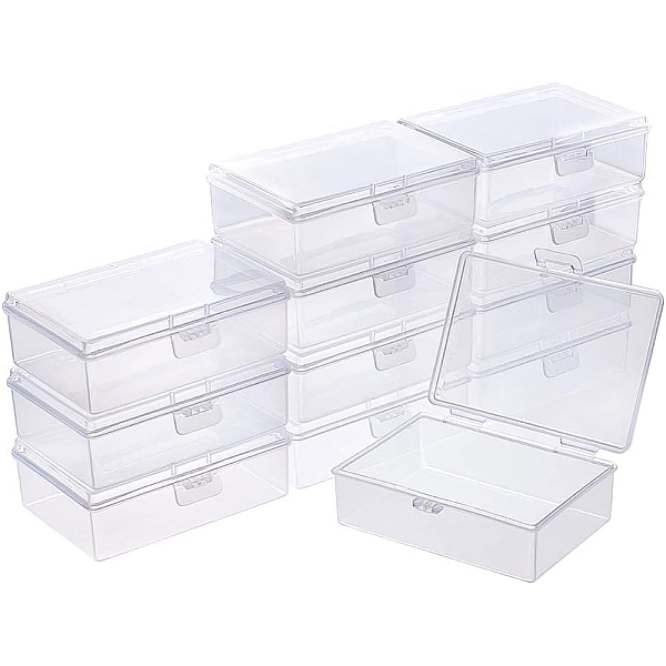 PandaHall Plastic Bead Containers, Rectangle, Clear, 9.5x6.5x3.2cm Plastic Rectangle Clear
PandaHall Plastic Bead Containers, Rectangle, Clear, 9.5x6.5x3.2cm Plastic Rectangle Clear