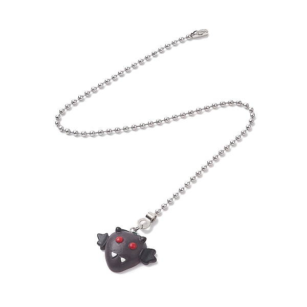 PandaHall Resin Ceiling Fan Pull Chain Extenders, Halloween Ghost Pendant Decoration, with 304 Stainless Steel Ball Chains, Black, 337mm...
PandaHall Resin Ceiling Fan Pull Chain Extenders, Halloween Ghost Pendant Decoration, with 304 Stainless Steel Ball Chains, Black, 337mm...