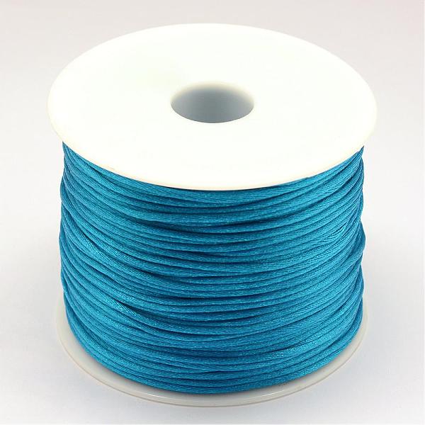 PandaHall Nylon Thread, Rattail Satin Cord, Dodger Blue, 1.0mm, about 76.55 yards(70m)/roll Nylon Blue
PandaHall Nylon Thread, Rattail Satin Cord, Dodger Blue, 1.0mm, about 76.55 yards(70m)/roll Nylon Blue