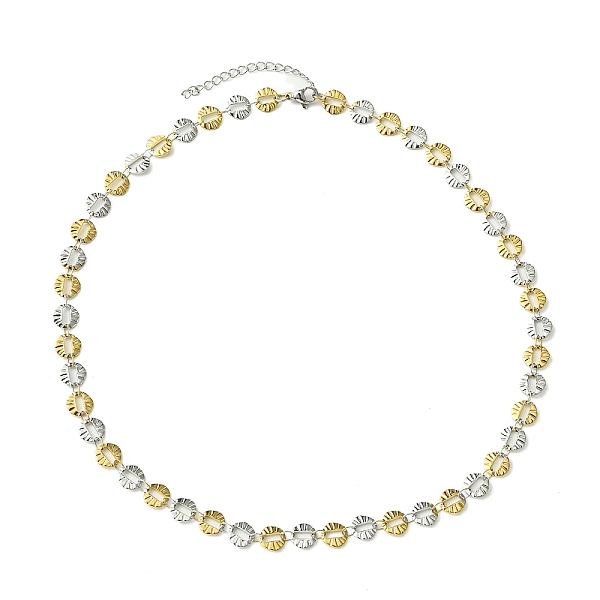 PandaHall Ion Plating(IP) 304 Stainless Steel Chain Necklaces for Women, Golden & Stainless Steel Color, 17.60 inch(44.7cm) 304 Stainless...
PandaHall Ion Plating(IP) 304 Stainless Steel Chain Necklaces for Women, Golden & Stainless Steel Color, 17.60 inch(44.7cm) 304 Stainless...