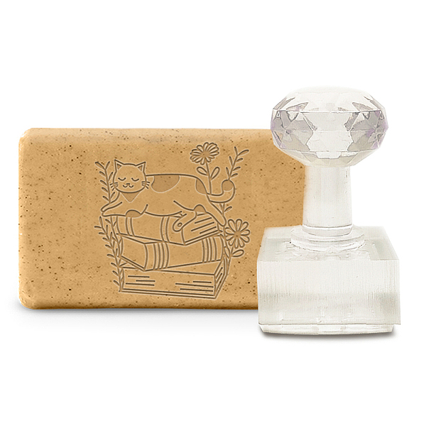 PandaHall CRASPIRE Handmade Soap Stamp Cat Book Acrylic Soap Stamp with 1.57" Removable Handle Embossing Soap Stamps Soap Making for Cookie...
PandaHall CRASPIRE Handmade Soap Stamp Cat Book Acrylic Soap Stamp with 1.57" Removable Handle Embossing Soap Stamps Soap Making for Cookie...