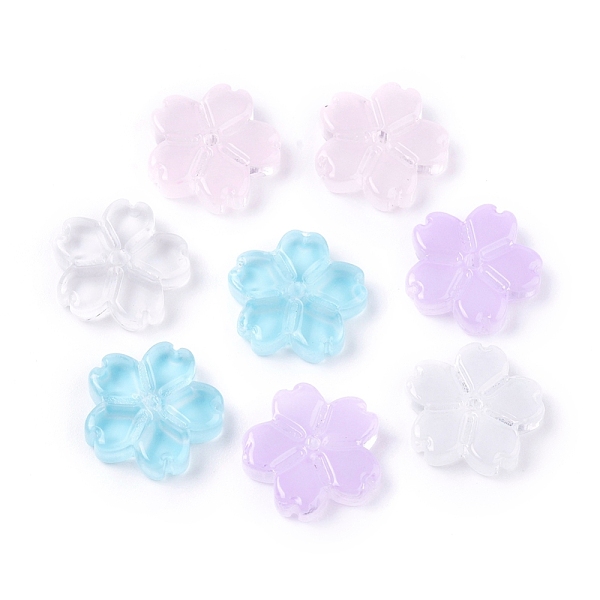 PandaHall Electroplate Glass Beads, Flower, Mixed Color, 11x2.7mm, Hole: 1mm Glass Flower Multicolor
PandaHall Electroplate Glass Beads, Flower, Mixed Color, 11x2.7mm, Hole: 1mm Glass Flower Multicolor
