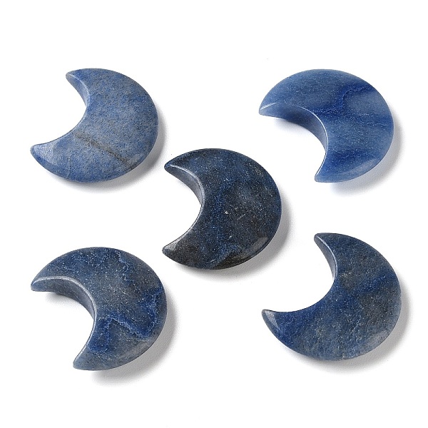 PandaHall Natural Blue Aventurine Moon Palm Stones, Crystal Pocket Stone for Reiki Balancing Meditation Home Decoration, 30x25x6.5mm Blue...
PandaHall Natural Blue Aventurine Moon Palm Stones, Crystal Pocket Stone for Reiki Balancing Meditation Home Decoration, 30x25x6.5mm Blue...
