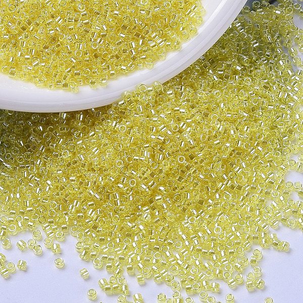 PandaHall MIYUKI Delica Beads, Cylinder, Japanese Seed Beads, 11/0, (DB1886) Transparent Yellow Luster, 1.3x1.6mm, Hole: 0.8mm, about...
PandaHall MIYUKI Delica Beads, Cylinder, Japanese Seed Beads, 11/0, (DB1886) Transparent Yellow Luster, 1.3x1.6mm, Hole: 0.8mm, about...
