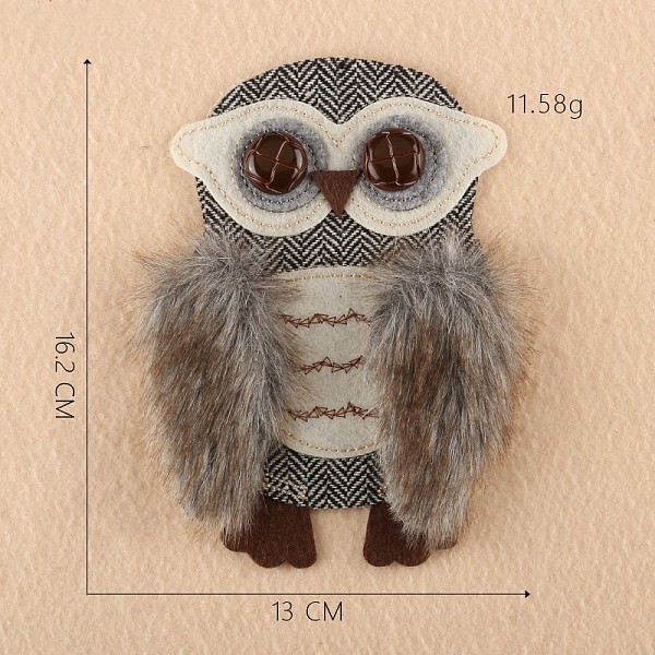 PandaHall Computerized Embroidery Cloth Sew on Patches, Costume Accessories, Appliques, Owl, Dark Gray, 16.2x13cm Cloth Owl Gray
PandaHall Computerized Embroidery Cloth Sew on Patches, Costume Accessories, Appliques, Owl, Dark Gray, 16.2x13cm Cloth Owl Gray