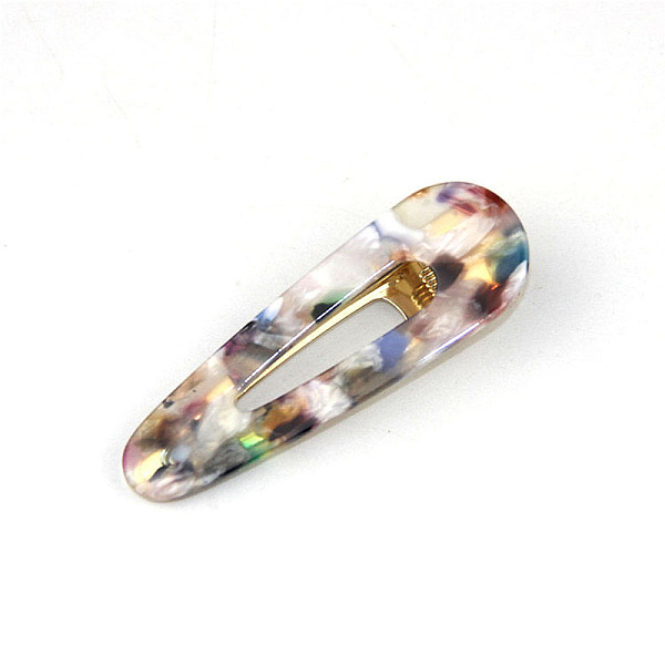 PandaHall Cellulose Acetate Alligator Hair Clips, Hair Accessories for Girls Women, Teardrop, Colorful, 69x23mm Cellulose Acetate
PandaHall Cellulose Acetate Alligator Hair Clips, Hair Accessories for Girls Women, Teardrop, Colorful, 69x23mm Cellulose Acetate
