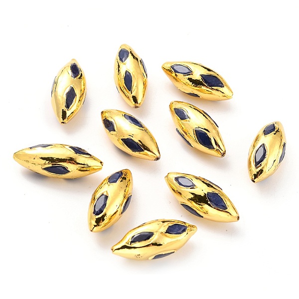PandaHall Natural Quartz Beads, with Golden Brass Findings, Dyed, Oval, Blue, 27~31x12~13x12~13mm, Hole: 1mm Other Quartz Oval Blue
PandaHall Natural Quartz Beads, with Golden Brass Findings, Dyed, Oval, Blue, 27~31x12~13x12~13mm, Hole: 1mm Other Quartz Oval Blue