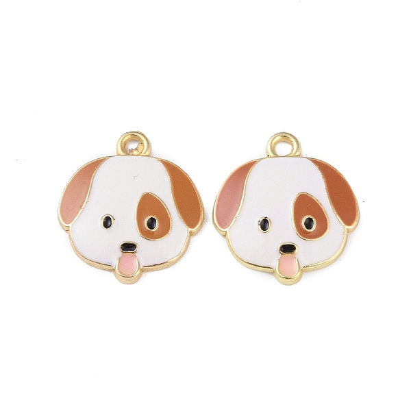 PandaHall Alloy Enamel Pendants, Cadmium Free & Lead Free, Golden, Dog Charm, Peru, 22x20x2.5mm, Hole: 2mm Alloy+Enamel Dog Brown
PandaHall Alloy Enamel Pendants, Cadmium Free & Lead Free, Golden, Dog Charm, Peru, 22x20x2.5mm, Hole: 2mm Alloy+Enamel Dog Brown