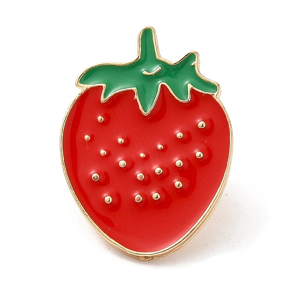 PandaHall Fruit Theme Enamel Pins, Light Gold Alloy Badge for Backpack Clothes, Strawberry, 24.5x17.5x1.5mm Alloy+Enamel Strawberry Red
PandaHall Fruit Theme Enamel Pins, Light Gold Alloy Badge for Backpack Clothes, Strawberry, 24.5x17.5x1.5mm Alloy+Enamel Strawberry Red