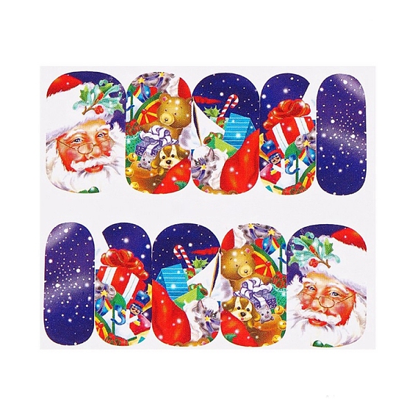 PandaHall Christmas Series Nail Art Full-Cover Sticker, Mixed Santa Claus Snowman Deer Nail Art Wrap, for Women Girls Winter Nails...
PandaHall Christmas Series Nail Art Full-Cover Sticker, Mixed Santa Claus Snowman Deer Nail Art Wrap, for Women Girls Winter Nails...