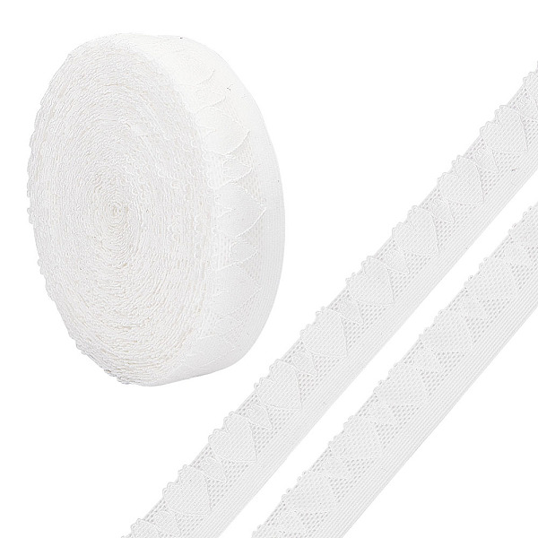 PandaHall 10 Yards Elastic Heart Lace Band, Garment Accessories, White, 21mm, about 10.00 Yards(9.14m)/Strand Elastic Fibre Heart White
PandaHall 10 Yards Elastic Heart Lace Band, Garment Accessories, White, 21mm, about 10.00 Yards(9.14m)/Strand Elastic Fibre Heart White