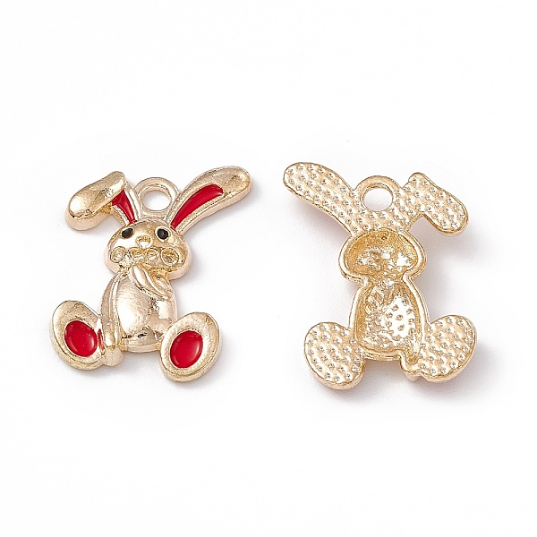 PandaHall Alloy Enamel Pendants, Light Gold, Rabbit Charm, Red, 20x14x3mm, Hole: 2mm Alloy+Enamel Rabbit Red
PandaHall Alloy Enamel Pendants, Light Gold, Rabbit Charm, Red, 20x14x3mm, Hole: 2mm Alloy+Enamel Rabbit Red