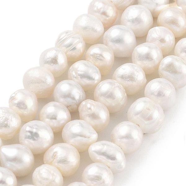 PandaHall Natural Cultured Freshwater Pearl Beads Strands, Potato, Old Lace, 5~6mm, Hole: 0.6mm, about 33pcs/strand, 6.89~7.09 inch...
PandaHall Natural Cultured Freshwater Pearl Beads Strands, Potato, Old Lace, 5~6mm, Hole: 0.6mm, about 33pcs/strand, 6.89~7.09 inch...