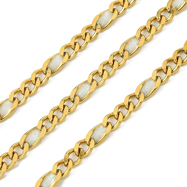 PandaHall Ion Plating(IP) 304 Stainless Steel Enamel Chains, Soldered, with Spool, WhiteSmoke, 11x3x1.5mm 304 Stainless Steel White
PandaHall Ion Plating(IP) 304 Stainless Steel Enamel Chains, Soldered, with Spool, WhiteSmoke, 11x3x1.5mm 304 Stainless Steel White