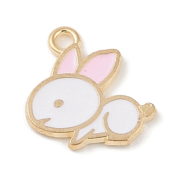 PandaHall Alloy Enamel Pendants, Light Gold, Rabbit Charm, Pink, 16x15.5x1.5mm, Hole: 1.6mm Alloy+Enamel Rabbit Pink
PandaHall Alloy Enamel Pendants, Light Gold, Rabbit Charm, Pink, 16x15.5x1.5mm, Hole: 1.6mm Alloy+Enamel Rabbit Pink