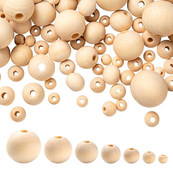 PandaHall 1000Pcs 7 Size Natural Unfinished Wood Beads, Round Wooden Loose Beads Spacer Beads for Craft Making, Macrame Beads, Moccasin..., Orange
PandaHall 1000Pcs 7 Size Natural Unfinished Wood Beads, Round Wooden Loose Beads Spacer Beads for Craft Making, Macrame Beads, Moccasin..., Orange