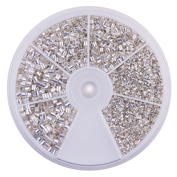 PandaHall About 3000 Pcs Silver Brass Tube Crimp Beads Cord End Caps Diameter 1.5mm 2mm 2.5mm for Jewelry Making Brass Tube
PandaHall About 3000 Pcs Silver Brass Tube Crimp Beads Cord End Caps Diameter 1.5mm 2mm 2.5mm for Jewelry Making Brass Tube