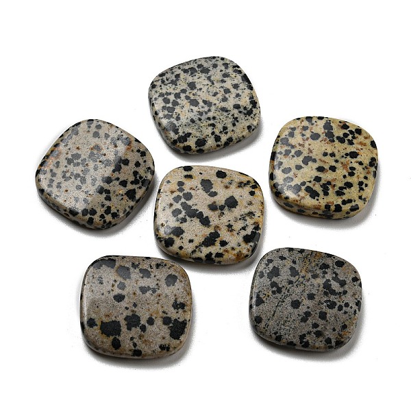 PandaHall Natural Dalmatian Jasper Beads, Flat Square, 14~15x14~15x5~5.5mm, Hole: 1.2mm Dalmatian Jasper Square
PandaHall Natural Dalmatian Jasper Beads, Flat Square, 14~15x14~15x5~5.5mm, Hole: 1.2mm Dalmatian Jasper Square