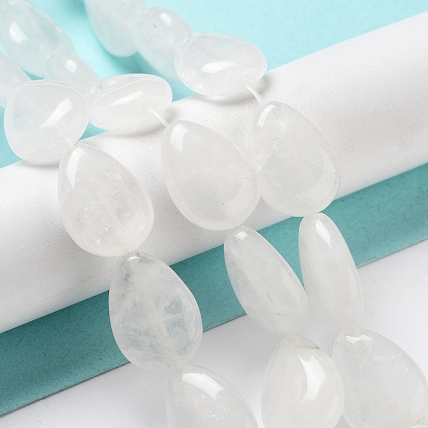 PandaHall Natural Quartz Crystal Beads Strands, Rock Crystal Flat Teardrop Beads, 17.5~18x13~13.5x6mm, Hole: 1.2~1.4mm, about 11pcs/strand...
PandaHall Natural Quartz Crystal Beads Strands, Rock Crystal Flat Teardrop Beads, 17.5~18x13~13.5x6mm, Hole: 1.2~1.4mm, about 11pcs/strand...