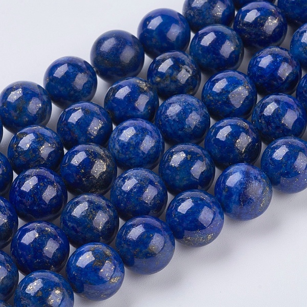 PandaHall Natural Lapis Lazuli Beads Strands, Grade A, Round, 10mm, Hole: 1mm, about 38pcs/strand 15.5 inch Lapis Lazuli Round Blue
PandaHall Natural Lapis Lazuli Beads Strands, Grade A, Round, 10mm, Hole: 1mm, about 38pcs/strand 15.5 inch Lapis Lazuli Round Blue