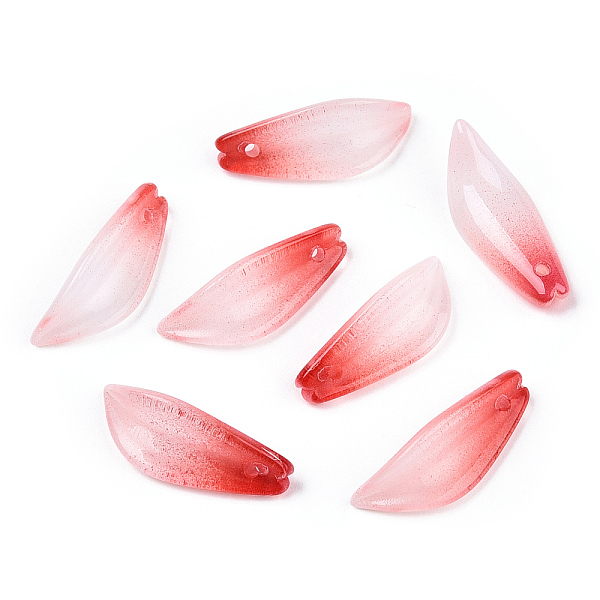 PandaHall Two Tone Glass Pendants, Cosmos Bipinnatus Leaf Charms, Crimson, 21.5x8x5.5mm, Hole: 1.2mm Glass Leaf Pink
PandaHall Two Tone Glass Pendants, Cosmos Bipinnatus Leaf Charms, Crimson, 21.5x8x5.5mm, Hole: 1.2mm Glass Leaf Pink