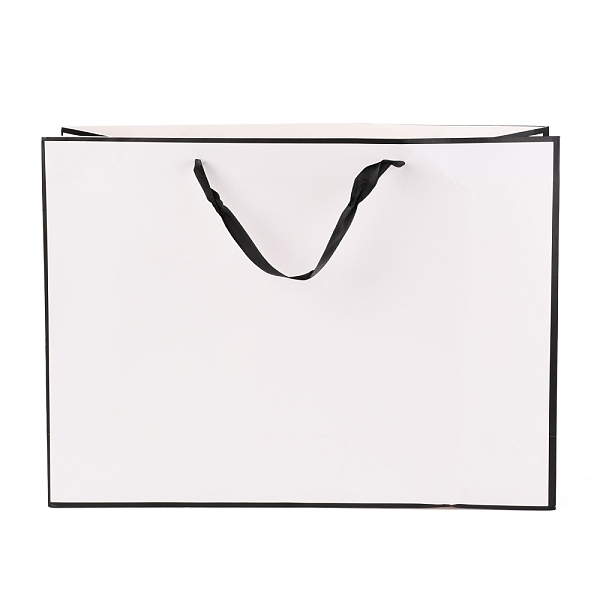 PandaHall Rectangle Paper Bags, with Handles, for Gift Bags and Shopping Bags, White, 35x48x0.6cm Paper None White
PandaHall Rectangle Paper Bags, with Handles, for Gift Bags and Shopping Bags, White, 35x48x0.6cm Paper None White
