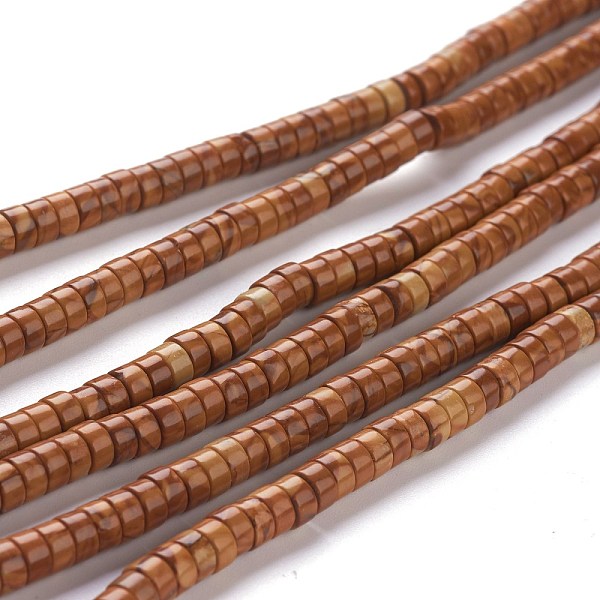 PandaHall Natural Yellow Wood Lace Stone Beads Strands, Heishi Beads, Flat Round/Disc, 4~4.5x2.5mm, Hole: 0.7mm, about 167pcs/strand, 15.43...
PandaHall Natural Yellow Wood Lace Stone Beads Strands, Heishi Beads, Flat Round/Disc, 4~4.5x2.5mm, Hole: 0.7mm, about 167pcs/strand, 15.43...