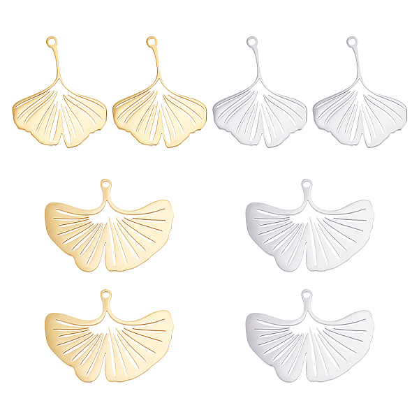 PandaHall UNICRAFTALE 8pcs 2 Colors Ginkgo Leaf Pendants 201 Stainless Steel Charms Metal Leaf Pattern Pendants for Jewelry Making 201...
PandaHall UNICRAFTALE 8pcs 2 Colors Ginkgo Leaf Pendants 201 Stainless Steel Charms Metal Leaf Pattern Pendants for Jewelry Making 201...