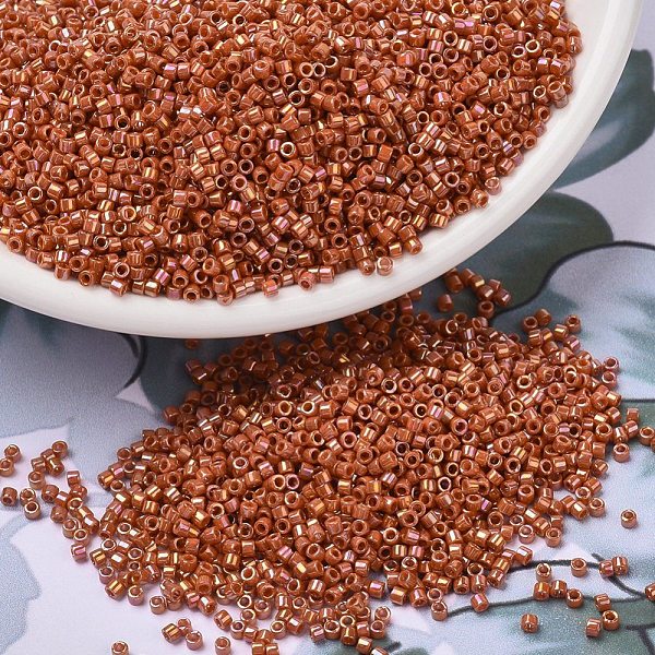 PandaHall MIYUKI Delica Beads, Cylinder, Japanese Seed Beads, 11/0, (DB2274) Opaque Glazed Persimmon, 1.3x1.6mm, Hole: 0.8mm, about..., Brown
PandaHall MIYUKI Delica Beads, Cylinder, Japanese Seed Beads, 11/0, (DB2274) Opaque Glazed Persimmon, 1.3x1.6mm, Hole: 0.8mm, about..., Brown