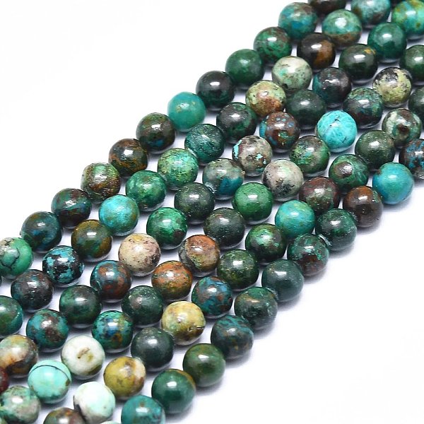 PandaHall Natural Chrysocolla Beads Strands, Round, 6mm, Hole: 0.8mm, about 64pcs/strand, 15.35 inch(39cm) Chrysocolla Round
PandaHall Natural Chrysocolla Beads Strands, Round, 6mm, Hole: 0.8mm, about 64pcs/strand, 15.35 inch(39cm) Chrysocolla Round