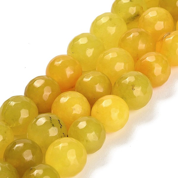PandaHall Natural Agate Beads Strands, Dyed & Heated, Round, Faceted, Gold, 13.5~14mm, Hole: 0.8mm, about 26pcs/strand, 14.76 inch(37.5cm)...
PandaHall Natural Agate Beads Strands, Dyed & Heated, Round, Faceted, Gold, 13.5~14mm, Hole: 0.8mm, about 26pcs/strand, 14.76 inch(37.5cm)...