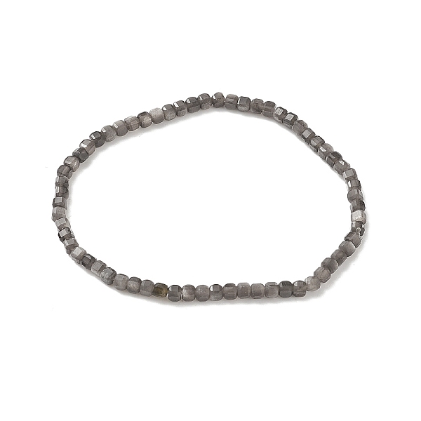 PandaHall Natural Silver Sheen Obsidian Cube Beaded Stretch Bracelet for Women, Inner Diameter: 2-3/8 inch(6cm) Obsidian
PandaHall Natural Silver Sheen Obsidian Cube Beaded Stretch Bracelet for Women, Inner Diameter: 2-3/8 inch(6cm) Obsidian