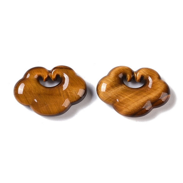 PandaHall Natural Tiger Eye Pendants, Auspicious Cloud Charms, 21.5x30.5x7mm, Hole: 3.5x9mm Tiger Eye Cloud
PandaHall Natural Tiger Eye Pendants, Auspicious Cloud Charms, 21.5x30.5x7mm, Hole: 3.5x9mm Tiger Eye Cloud