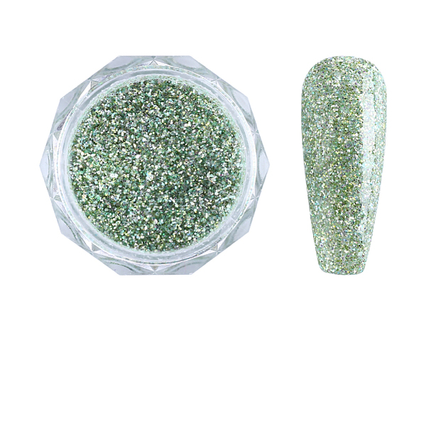 PandaHall Shiny Nail Art Glitter Powder, with, DIY Sparkly Paillette Tips Nail, Light Green, 0.1~0..5x0.1~0.5mm, about 1g/box Plastic Others
PandaHall Shiny Nail Art Glitter Powder, with, DIY Sparkly Paillette Tips Nail, Light Green, 0.1~0..5x0.1~0.5mm, about 1g/box Plastic Others
