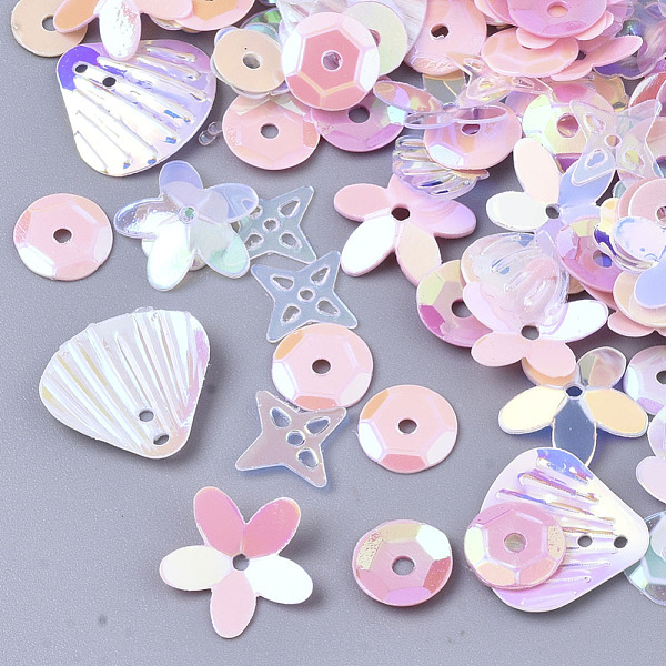 PandaHall Ornament Accessories, PVC Plastic Paillette/Sequins Beads, Mixed Shapes, Pink, 4~11x4~12x0.4~1.5mm, Hole: 0.9~1.4mm PVC Mixed...
PandaHall Ornament Accessories, PVC Plastic Paillette/Sequins Beads, Mixed Shapes, Pink, 4~11x4~12x0.4~1.5mm, Hole: 0.9~1.4mm PVC Mixed...