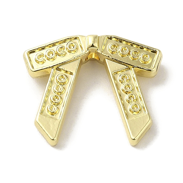 PandaHall Rack Plating Alloy Beads, Cadmium Free & Nickel Free & Lead Free, Bowknot, Golden, 13.5x16.5x4.5mm, Hole: 1.6mm Alloy Bowknot
PandaHall Rack Plating Alloy Beads, Cadmium Free & Nickel Free & Lead Free, Bowknot, Golden, 13.5x16.5x4.5mm, Hole: 1.6mm Alloy Bowknot