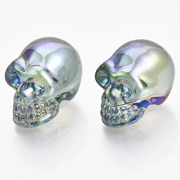PandaHall Electroplate K9 Glass Display Decorations, Skull, for Halloween, Light Blue, 21.5x18.5x27mm Glass Skull Blue
PandaHall Electroplate K9 Glass Display Decorations, Skull, for Halloween, Light Blue, 21.5x18.5x27mm Glass Skull Blue