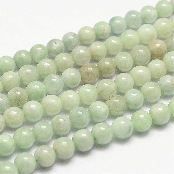 PandaHall Natural Jadeite Bead Strands, Round, 6mm, Hole: 0.8~1mm, about 66pcs/strand, 15.7 inch Myanmar Jade Round
PandaHall Natural Jadeite Bead Strands, Round, 6mm, Hole: 0.8~1mm, about 66pcs/strand, 15.7 inch Myanmar Jade Round