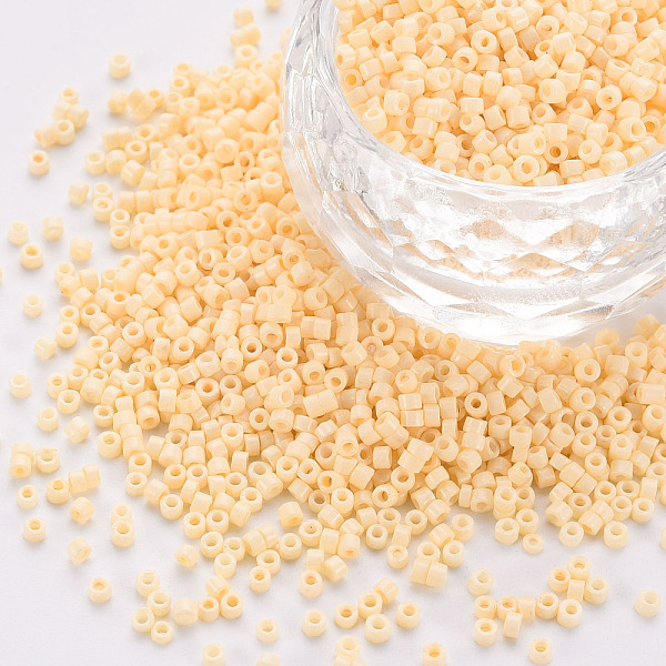 PandaHall Glass Cylinder Beads, Seed Beads, Baking Paint, Round Hole, PapayaWhip, 1.5~2x1~2mm, Hole: 0.8mm, about 45000pcs/bag, about..., Orange
PandaHall Glass Cylinder Beads, Seed Beads, Baking Paint, Round Hole, PapayaWhip, 1.5~2x1~2mm, Hole: 0.8mm, about 45000pcs/bag, about..., Orange